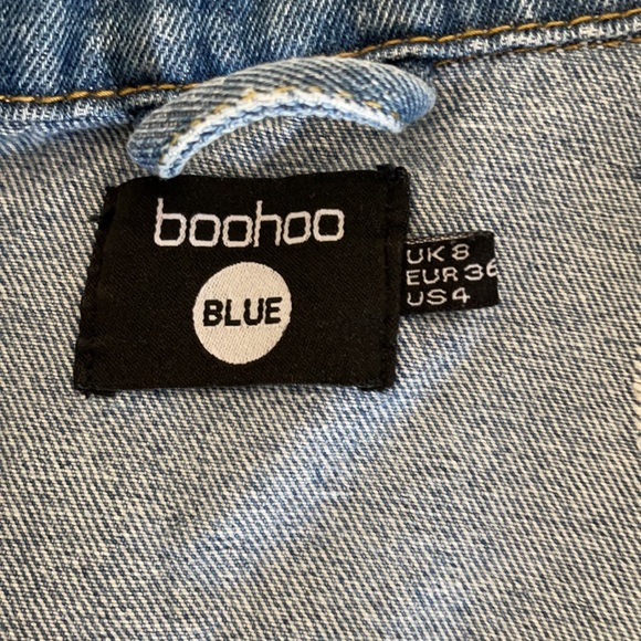 Denim combo： one coat and two jeans (H&M, Wax Jeans and Boohoo) - Picture 4 of 11